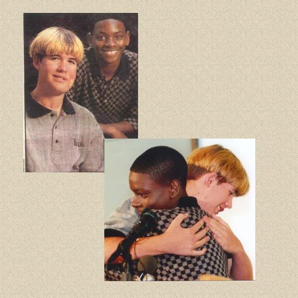 
[2 pictures of Rashad and Lance]